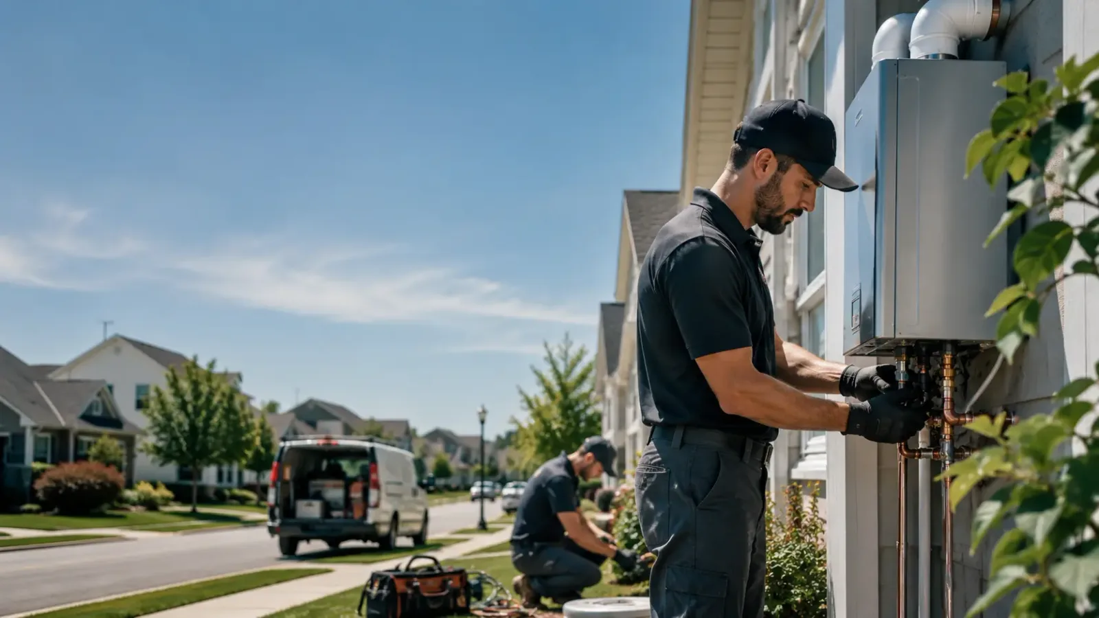 Tankless Water Heater Installation in Adkins, TX